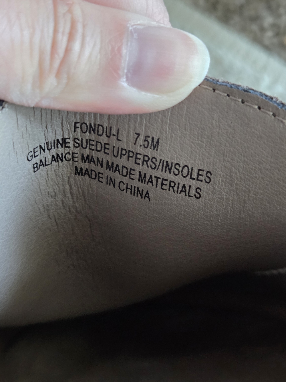 Women's Size 7.5 Cushionaire Taupe Suede Clogs/Loafers - Picture 2 of 4